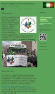 How newarkaoh.com looks like on a mobile device such as an iPhone.