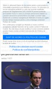 How news.ro looks like on a mobile device such as an iPhone.