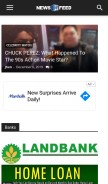 How newsfeed.ph looks like on a mobile device such as an iPhone.