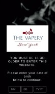 How newyorkvapeking.com looks like on a mobile device such as an iPhone.