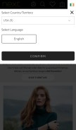 How next.ie looks like on a mobile device such as an iPhone.