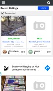 How nextechclassifieds.com looks like on a mobile device such as an iPhone.
