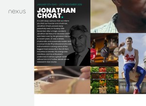 How nexuspr.com looks like on a tablet such as an iPad.