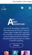 How nftlinkshare.com looks like on a mobile device such as an iPhone.