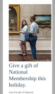 How nga.gov looks like on a mobile device such as an iPhone.
