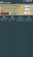 How ngageics.com looks like on a mobile device such as an iPhone.