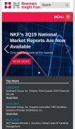 How ngkf.com looks like on a mobile device such as an iPhone.
