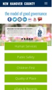 How nhcgov.com looks like on a mobile device such as an iPhone.