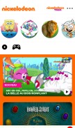 How nick.com looks like on a mobile device such as an iPhone.