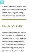 How niengrang.neocities.org looks like on a mobile device such as an iPhone.