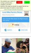 How nigeriafilms.com looks like on a mobile device such as an iPhone.