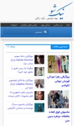 How niksho.com looks like on a mobile device such as an iPhone.