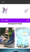 How ninjaartwear.com looks like on a mobile device such as an iPhone.