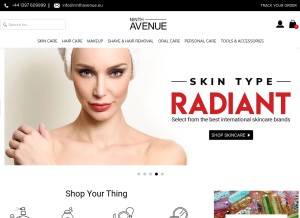 How ninthavenue.eu looks like on a tablet such as an iPad.