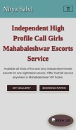 How nityasalvi.com looks like on a mobile device such as an iPhone.