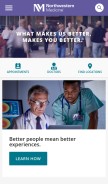 How nm.org looks like on a mobile device such as an iPhone.