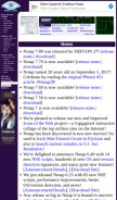 How nmap.org looks like on a mobile device such as an iPhone.