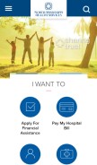 How nmhs.net looks like on a mobile device such as an iPhone.
