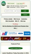 How nnu.ng looks like on a mobile device such as an iPhone.