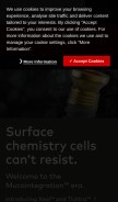 How nobelbiocare.com looks like on a mobile device such as an iPhone.