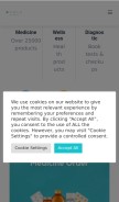 How noblepharmacy.co.uk looks like on a mobile device such as an iPhone.
