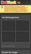 How noelshack.com looks like on a mobile device such as an iPhone.