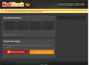 How noelshack.com looks like on a tablet such as an iPad.