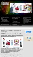 How noemiconcept.com looks like on a mobile device such as an iPhone.