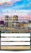 How nolawholesale.com looks like on a mobile device such as an iPhone.