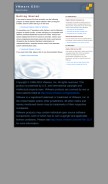 How nonexternalized.com looks like on a mobile device such as an iPhone.