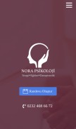 How norapsikoloji.com looks like on a mobile device such as an iPhone.