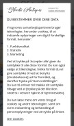 How nordicantiques.dk looks like on a mobile device such as an iPhone.