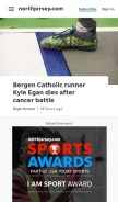 How northjersey.com looks like on a mobile device such as an iPhone.