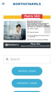 How northstarmls.com looks like on a mobile device such as an iPhone.
