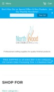 How northwoodcandlesupply.com looks like on a mobile device such as an iPhone.