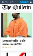 How norwichbulletin.com looks like on a mobile device such as an iPhone.