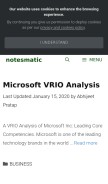 How notesmatic.com looks like on a mobile device such as an iPhone.