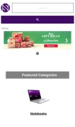 How nothingbutsavings.com looks like on a mobile device such as an iPhone.