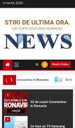 How noutati-online.com looks like on a mobile device such as an iPhone.