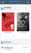 How novelfreereadonline.com looks like on a mobile device such as an iPhone.