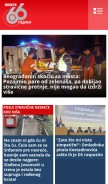 How novosti.rs looks like on a mobile device such as an iPhone.