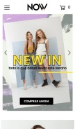 How nowlovers.com looks like on a mobile device such as an iPhone.