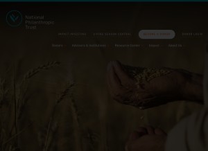 How npt.org looks like on a tablet such as an iPad.