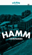 How nrhamm.com looks like on a mobile device such as an iPhone.