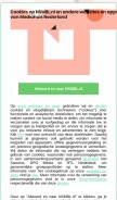 How nsmbl.nl looks like on a mobile device such as an iPhone.