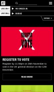 How nts.live looks like on a mobile device such as an iPhone.