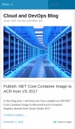 How ntweekly.com looks like on a mobile device such as an iPhone.