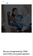 How nuaig.ai looks like on a mobile device such as an iPhone.