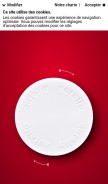 How nutella.com looks like on a mobile device such as an iPhone.