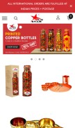 How nutristar.co.in looks like on a mobile device such as an iPhone.